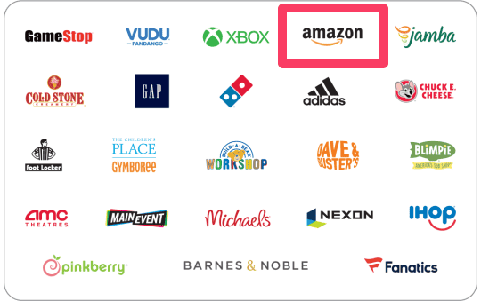 TheGiftCardShop 礼卡 9 折(包括 Amazon),叠加信用卡再返 5%